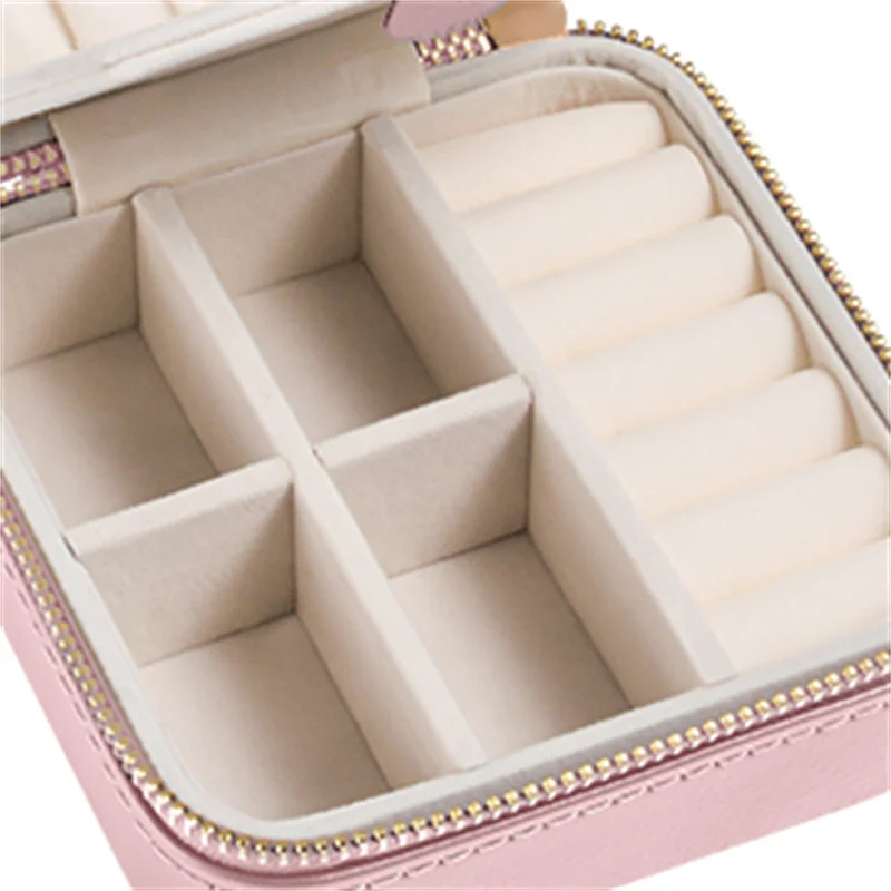Business Paper Handmade Wholesale Leather Luxury Customized Bags Boxes Cute Small Pouch Packaging Box For Jewelry Sets Pouches