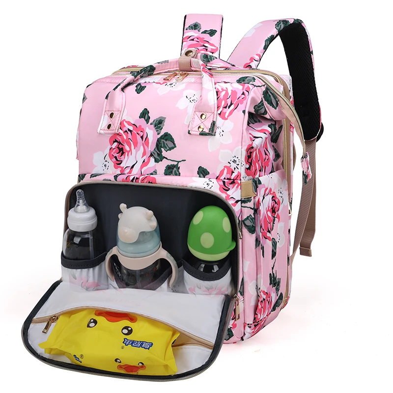 New Design Hot Sell Portable Travel Mommy bag Diaper bag with Changing Station