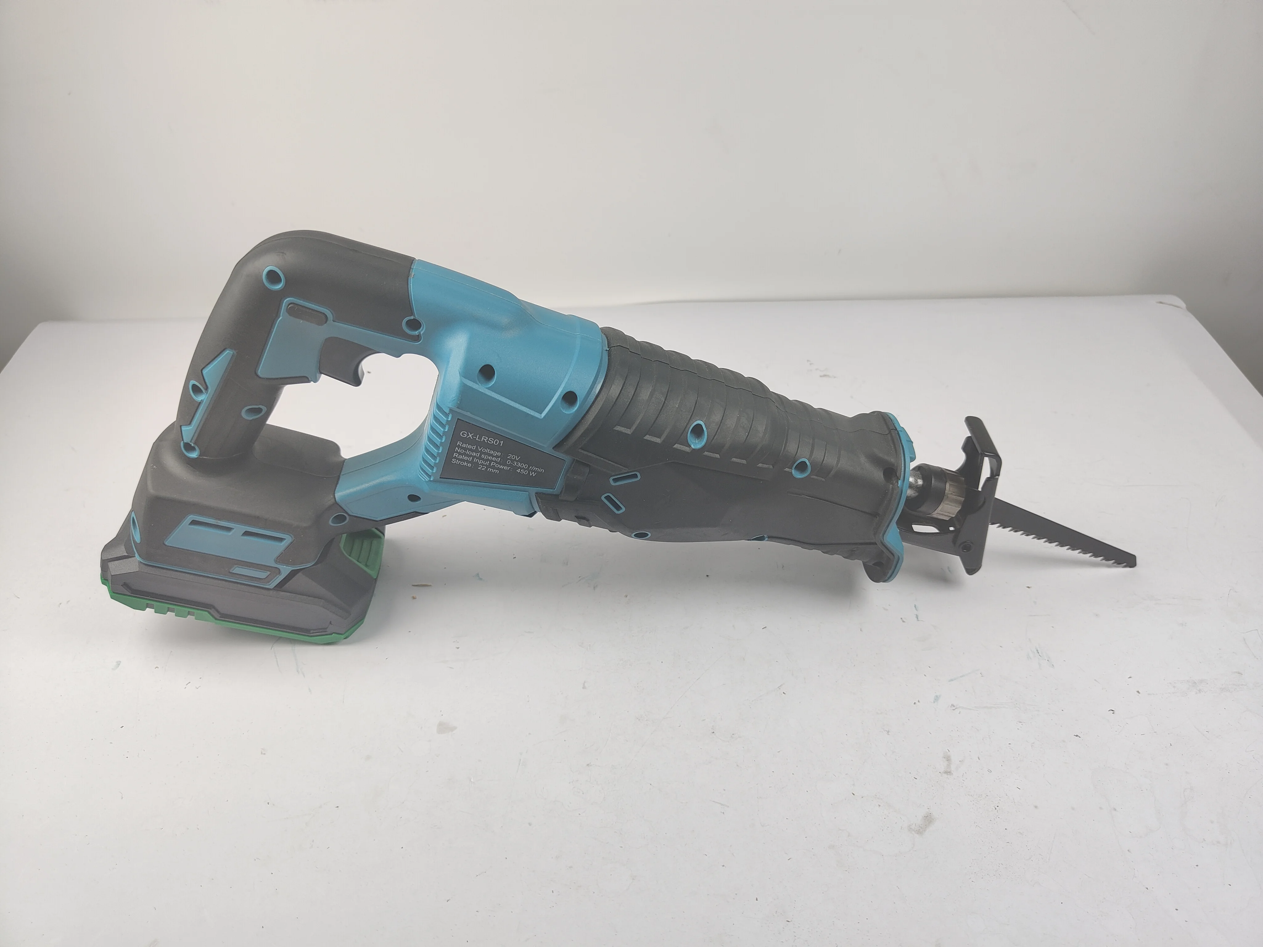 20V 2.0ah Electric Battery Steel Cordless Reciprocating Saw Cutting Wood 20mm Stroke Length Red 220V Wood Saw Machines 3 in 1