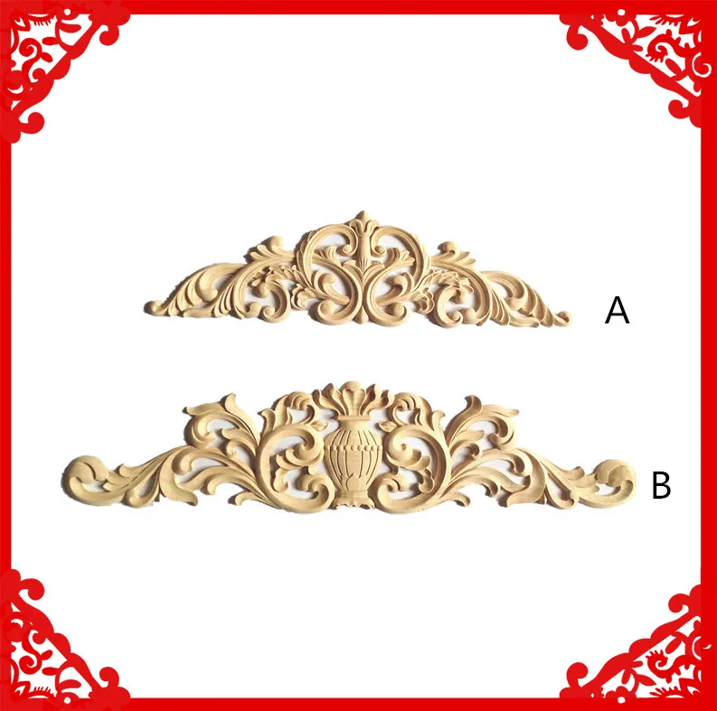 Professional supplier wood carving wood carving onlay wood carving decoration