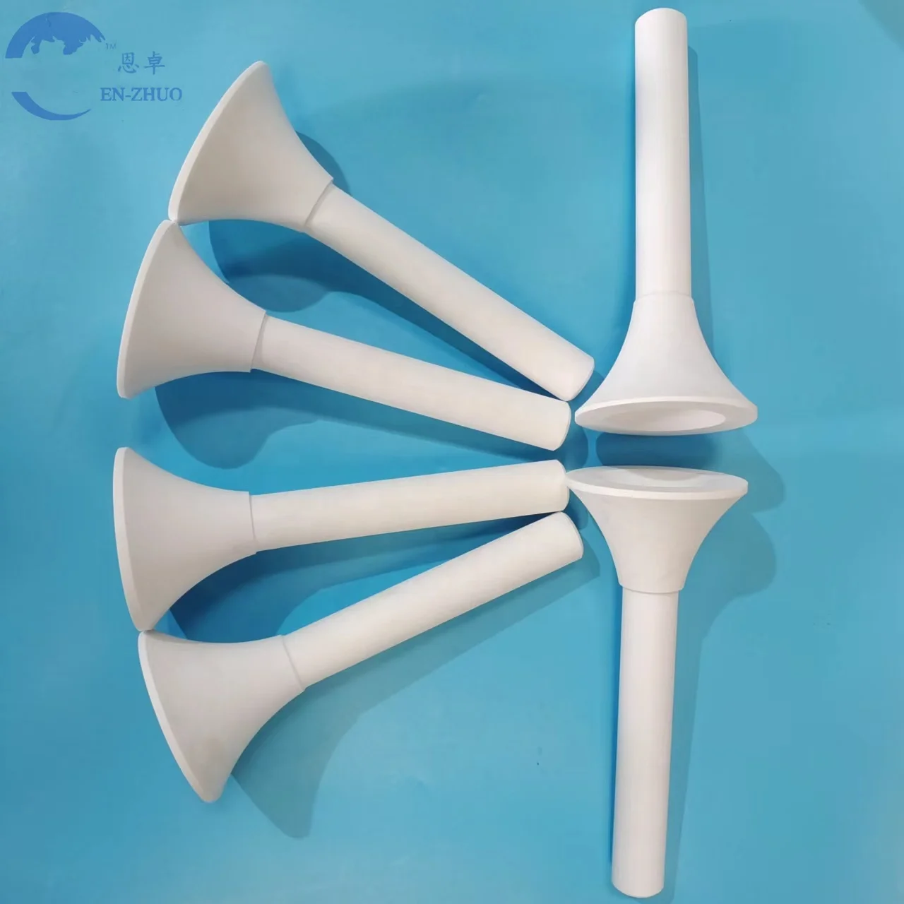 EZ-The manufacturer supplies high temperature 95 alumina ceramic wear resistance al2o3 tube for slurry/Cement powder/ cemen