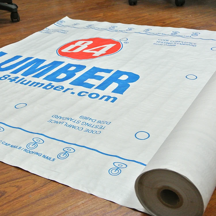 Roofing breathable waterproof membrane synthetic fiber roofing felt