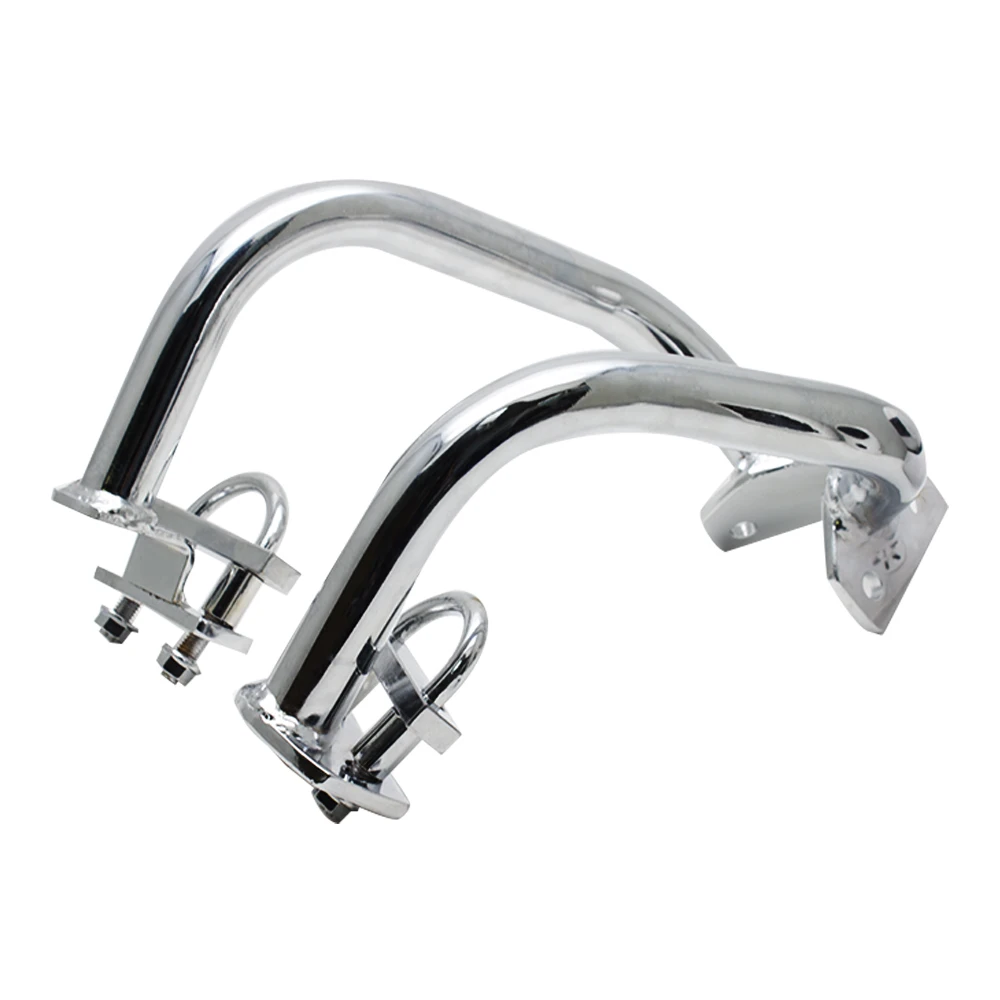 RACEPRO Motorcycle L & R Chrome Highway Engine Guard Crash Protector Bar For Yamaha XJR 1200 1300