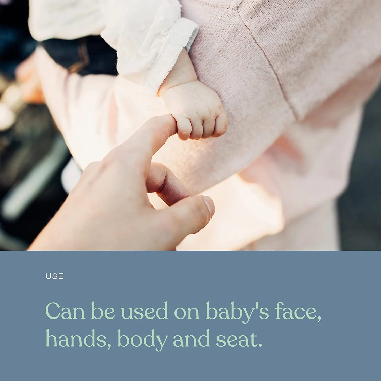 Disposable Biodegradable Organic Cotton Baby Water Wipes