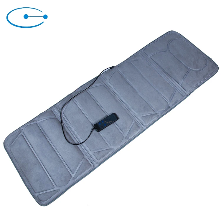 
10 Motors Full Body Vibration Bed Massage Mattress 
