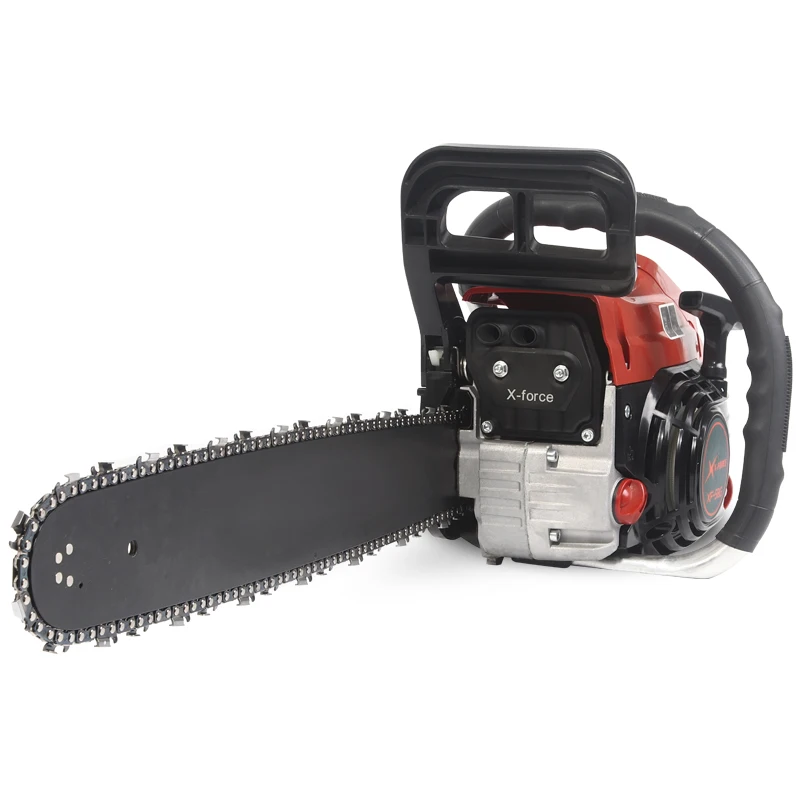 Professional 58cc Gasoline Chain Saw Two Stroke Chainsaw Oil Engine Gas Dynamic Wood Cutting Machine