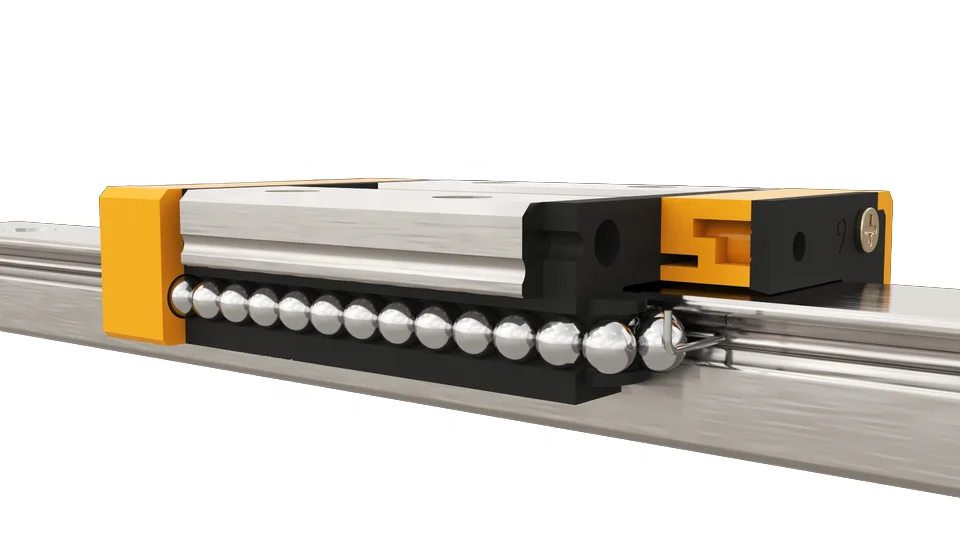 Heavy-Duty Linear Guide Roller Bearing Rails for Linear Gantry Robot High Load Capacity