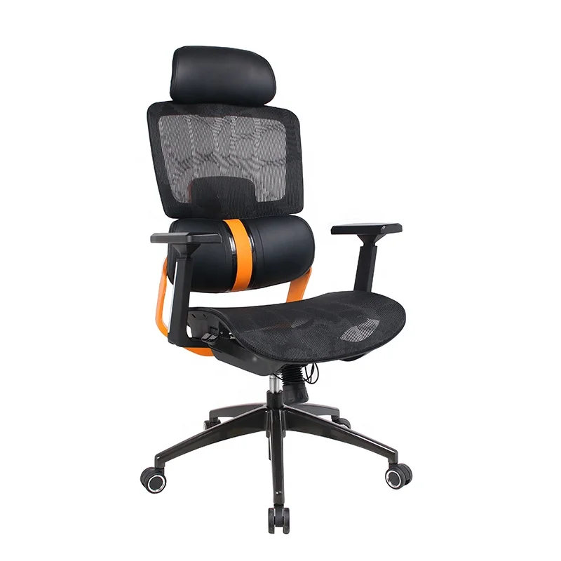 Factory customized adjustable racing mesh ergonomic modern computer leather office gaming chair