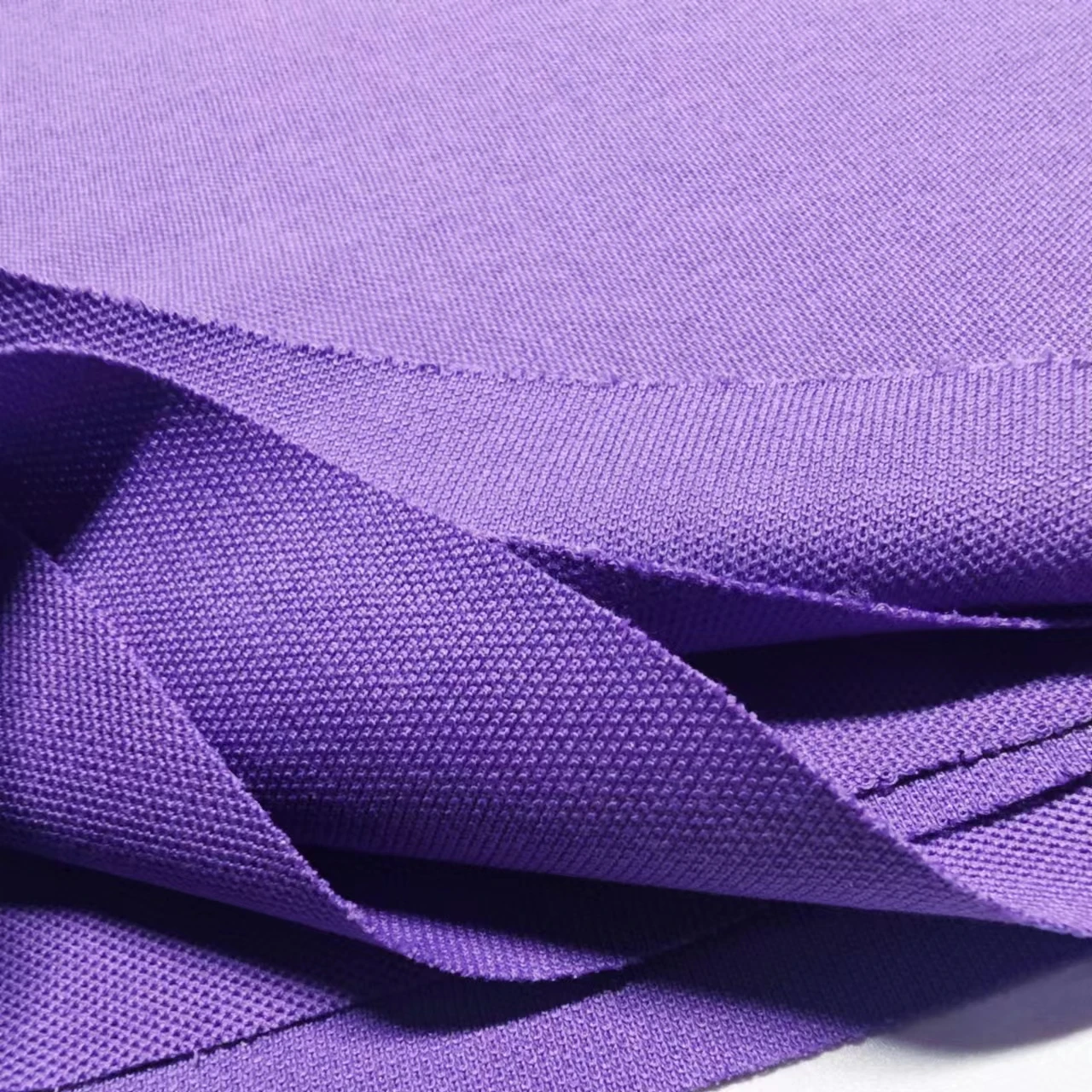 190gsm 60% cotton 40% polyester pique knit fabric for T-shirt leisure blouse pant