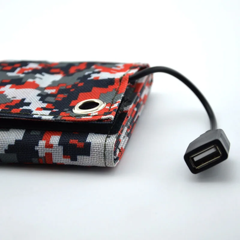 100% charging by sunlight  portable solar  charger water resistance  cell phone charger  9W foldable solar charger power bank