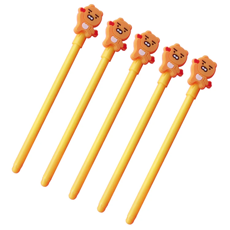 Wholesale Creative Cartoon Plastic 0.38mm Student Water-based Pen High-end Gel Pen