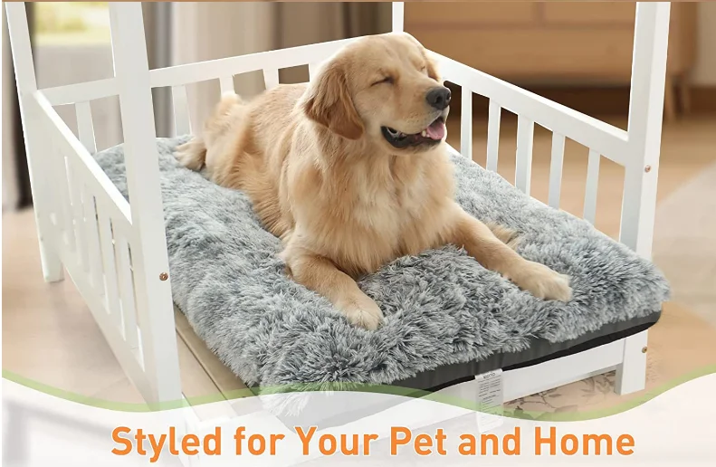 faux fur  Dog Beds  caves Washable Dog Bed wholesale