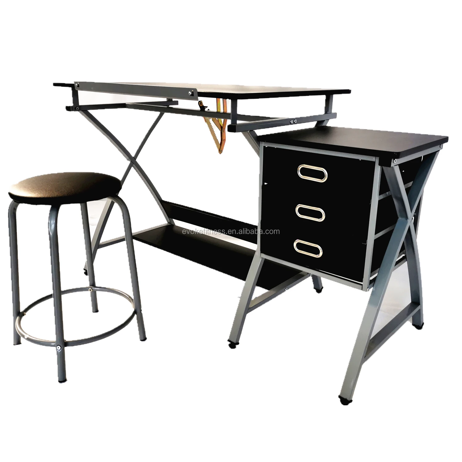 foldable drafting drawing table drafting table with drawers