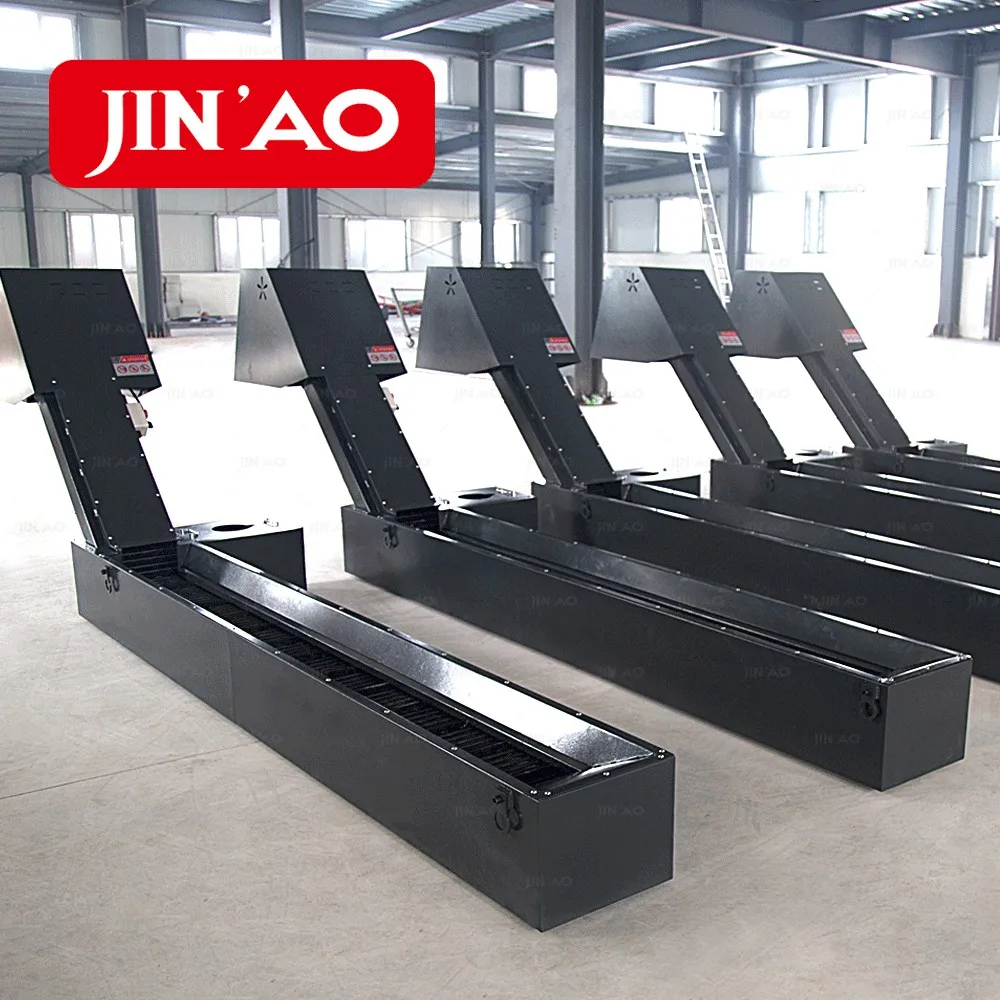 Steel Hinge Chip Conveyor Lathe Machine Chips Conveyor