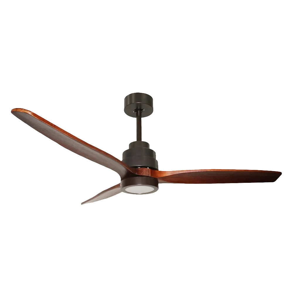 52 Inch Stylish European Simple Wooden Ceiling Fan  Popular  Air  cooler Electric Ceiling Fan  With Remote Control