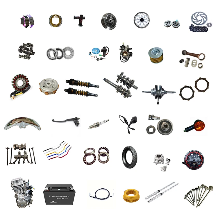 Motorcycle Parts Motorbike Parts Accessories for TVS 125 Spare Parts Motorcycle