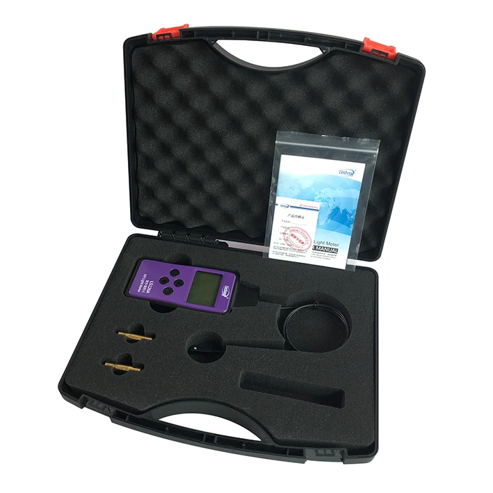 UV Light Meter UV Irradiance Meter UV Intensity Meter with Ultra-Small Probe Sensor