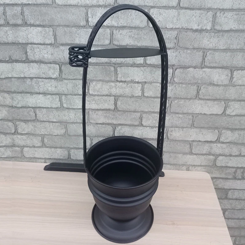 Black hookah accessories chicha hookah sheesha coal hand basket shisha charcoal holder charcoal basket