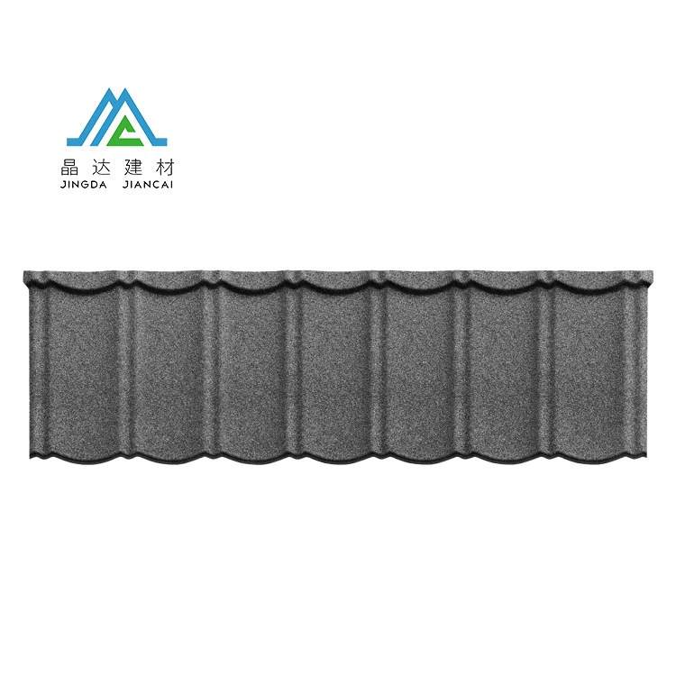 1350mm*420mm decorative exclusive metal roof tiles galvanized coated stone coated metal roofing
