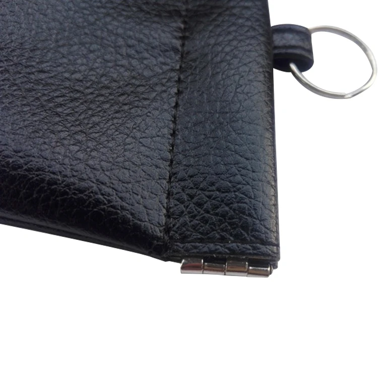 Genuine Leather Anti-spying Rfid Signal Blocker Pouch Case Bag Car Key Shield Leather bag