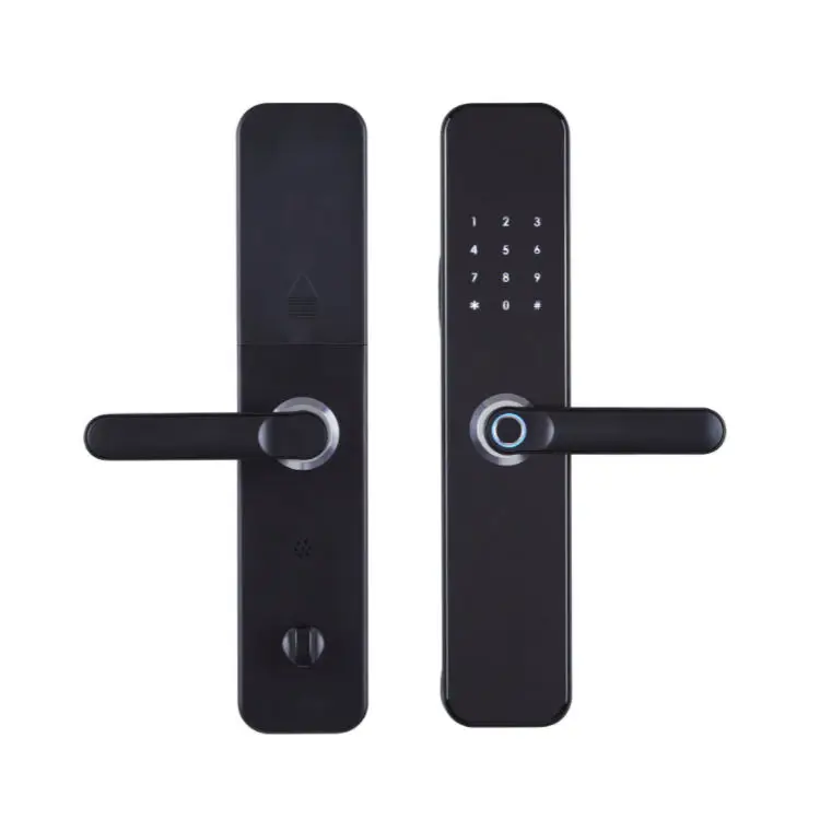 High Quality Keyless Electronic Tuya Wifi App Ttlock Biometric Fingerprint Password Digital Smart Lock For Home