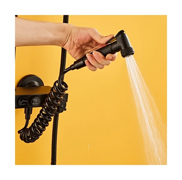 Promotional Brass Constant Temperature Head Shower Holder Shower Heads