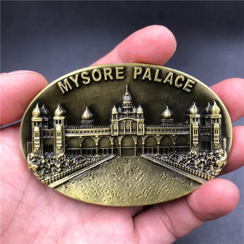 Promotional Rectangle Shape Country City Souvenir Custom Tin Metal Refrigerator Fridge Magnet Around The World