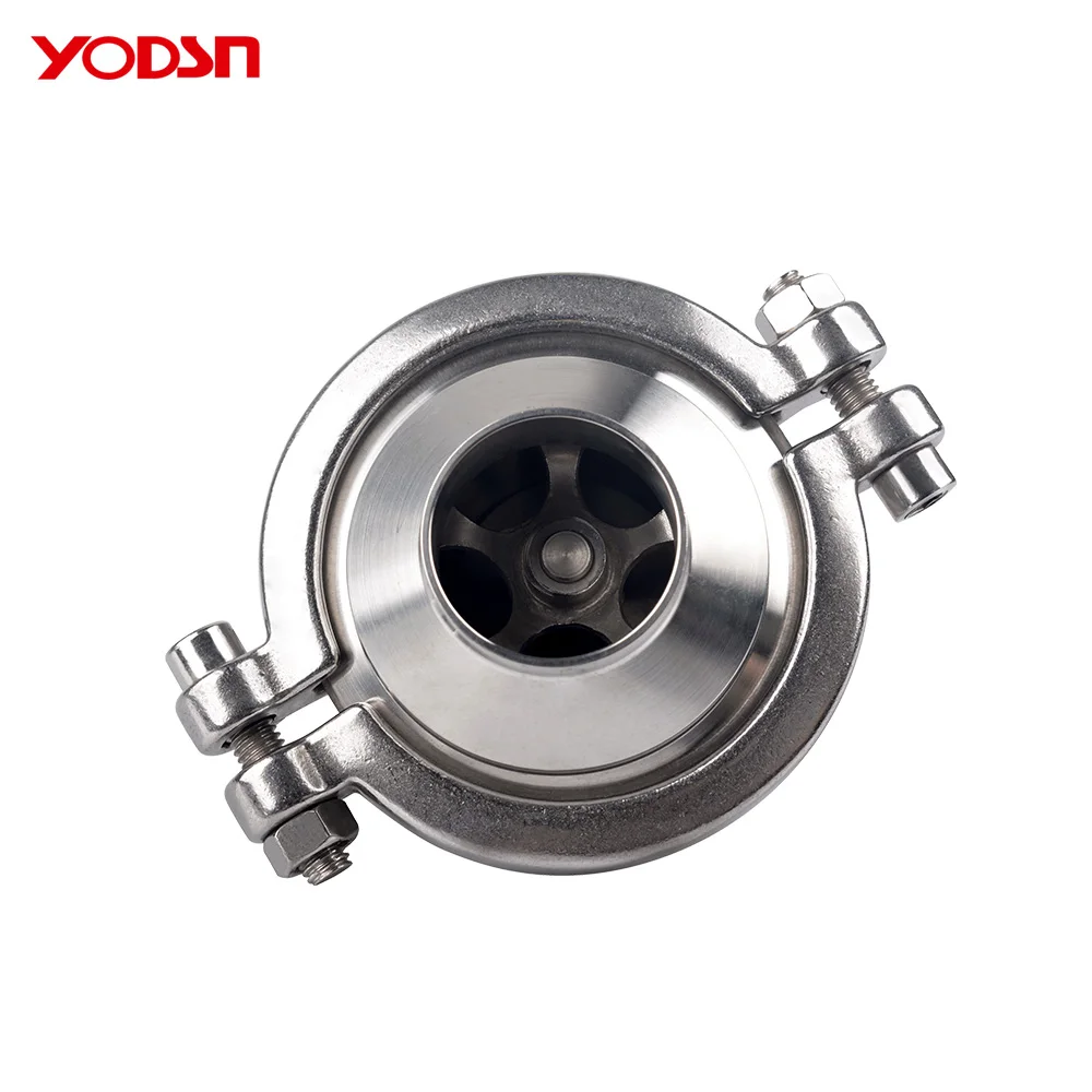 SS316l Sanitary Stainless Steel Check Valve for Water Pump Fluid Equipment General Hydraulic Applications Welding Check Valve