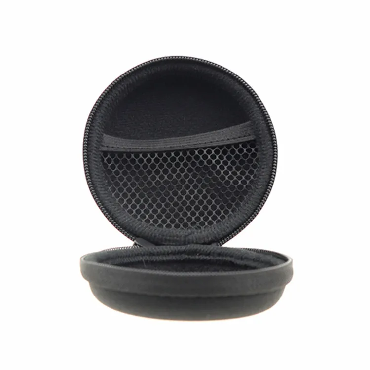 Hot Sell Zipper Earphone Storage Bag Eva Hard Carrying Protective Case