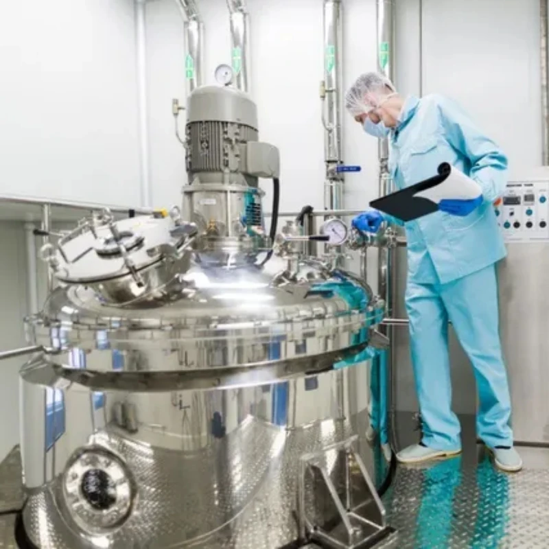 JNBAN stirred vessel mixer industrial  chemical jacketed reactor Lithium manganate stainless steel reactor