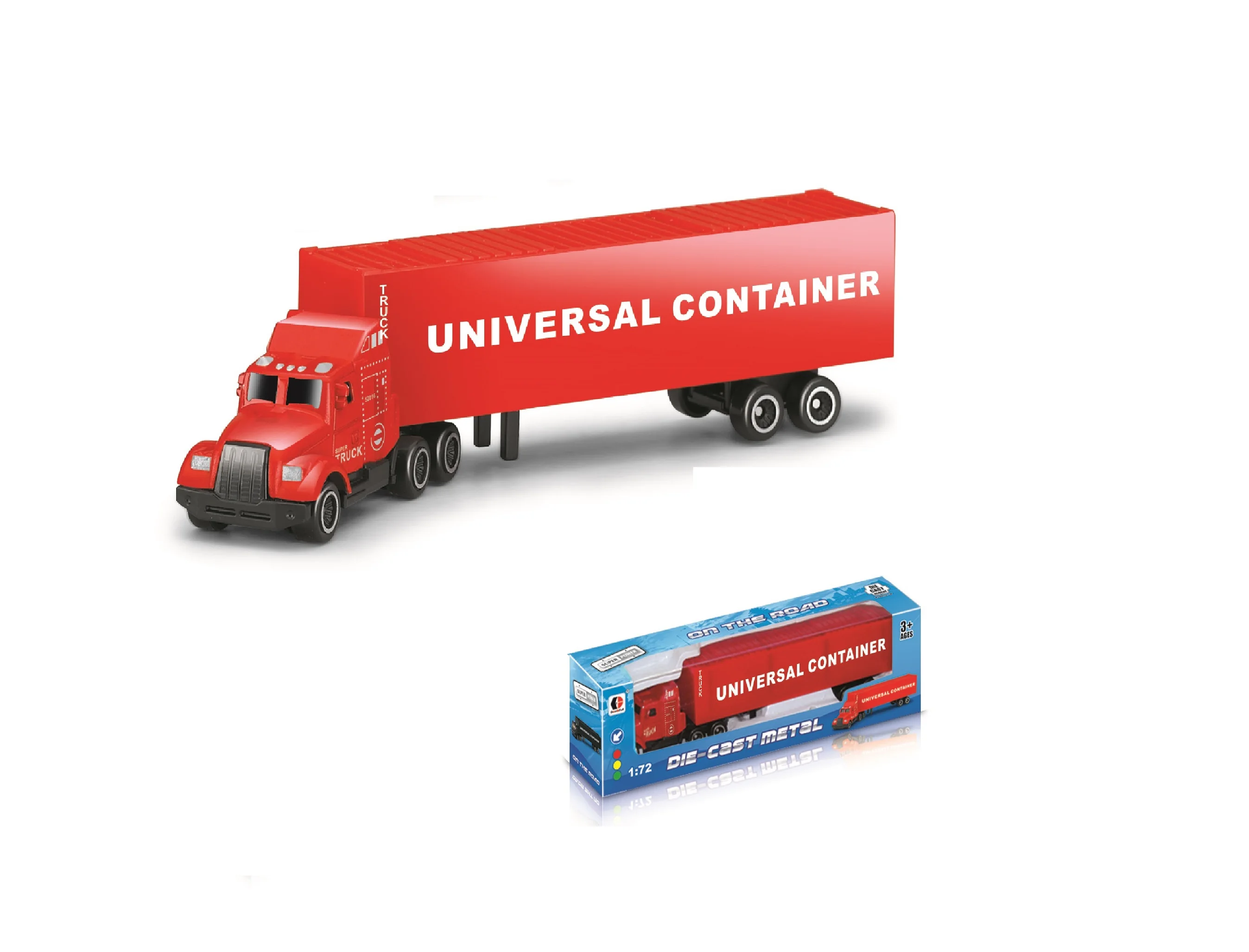 Масштаб 1 72 слайд Литые металлические грузовые контейнеры модель грузовика игрушки