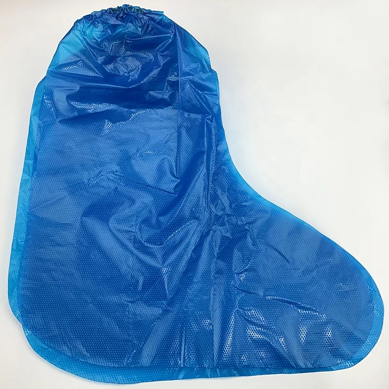 Medical boot cover  medical sho cover disposable pe rain boot cover