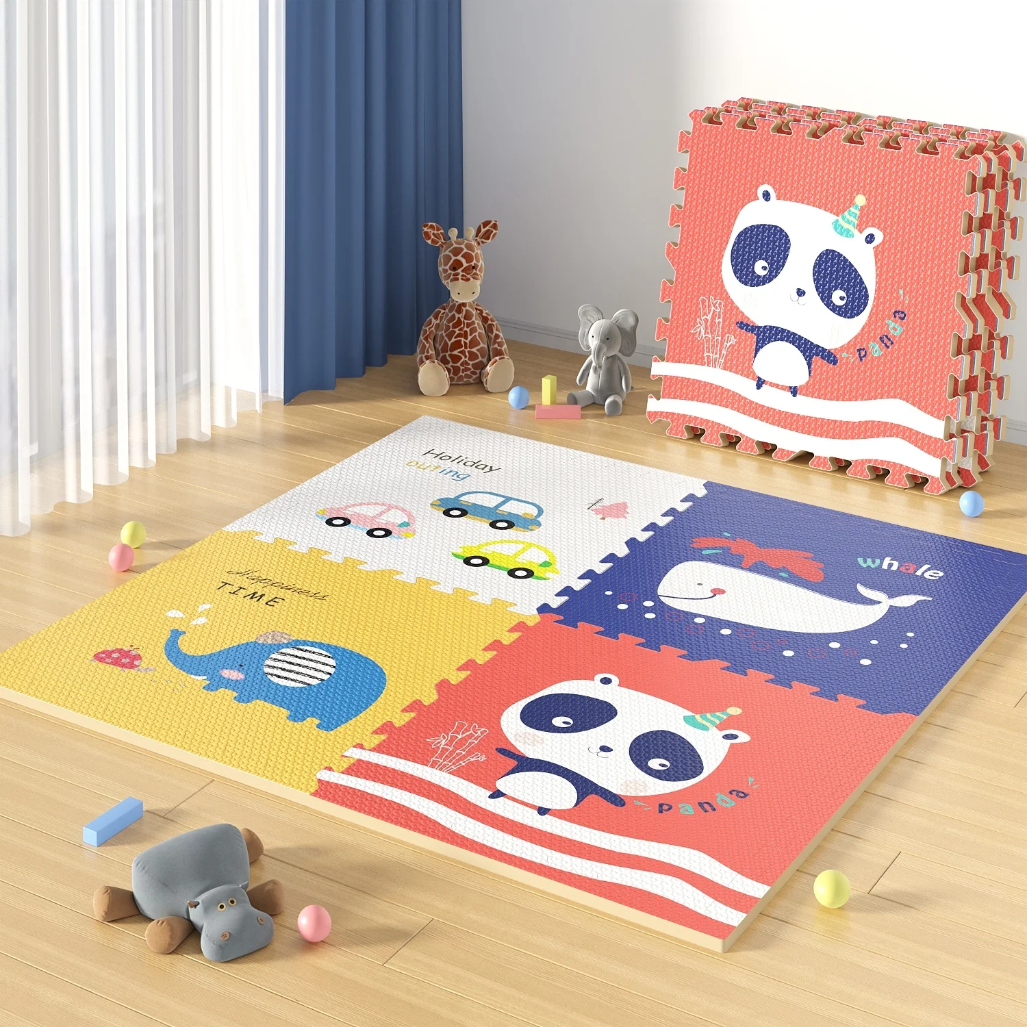Colorful Soft Foam Mat Baby Toy Game Play Mat EVA Foam Puzzle Tatami Play Mats