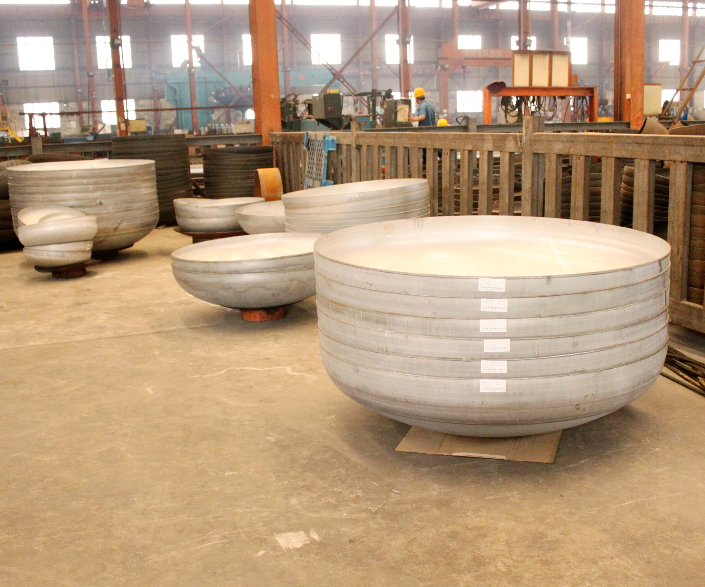 Pressure Vessel Tank Head Boiler Part Dished Head Forged Steel Dished End