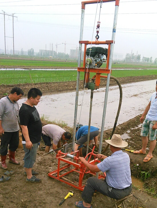 mini Small portable shallow Water Well drilling rig for sale