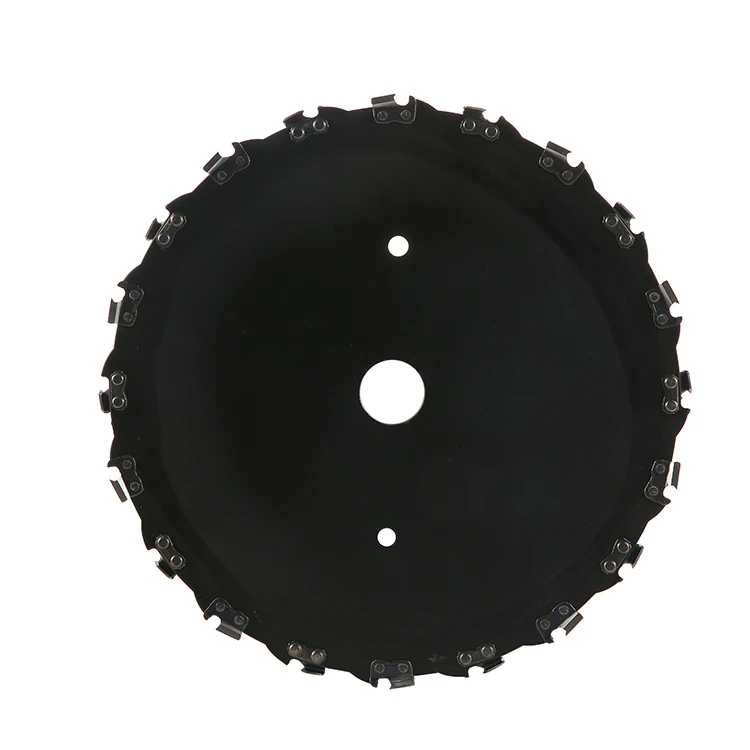 Eu Dropshipping 10 Inch Circular Saw Blades 65mn 25.4mm/1in Chain Trimmer Head For Brush Cutter