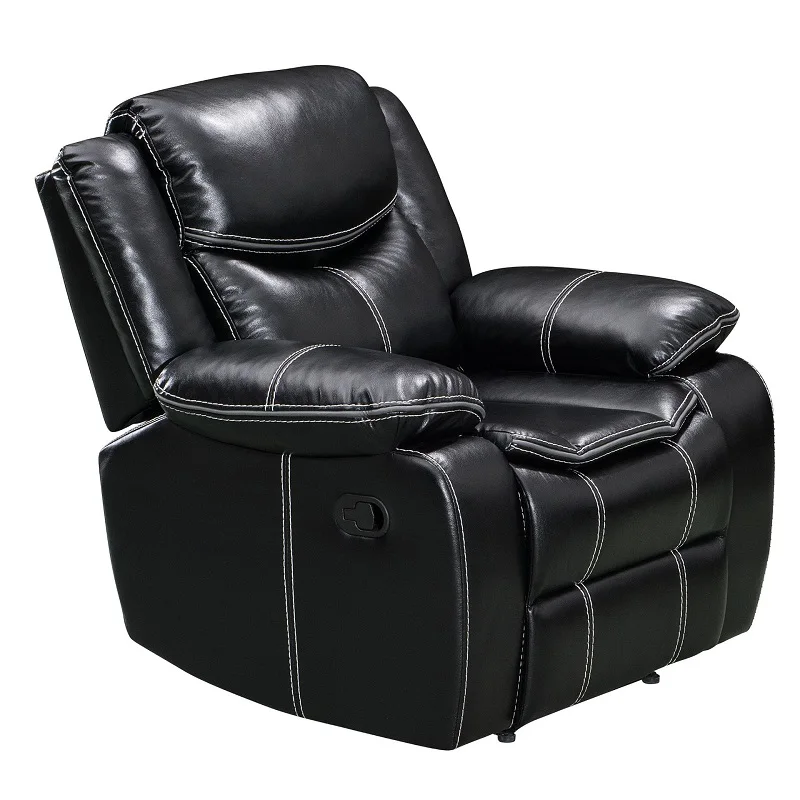 Modern luxury living room recliner chair multifunctional comfortable leather home furniture chair recliner sofa set