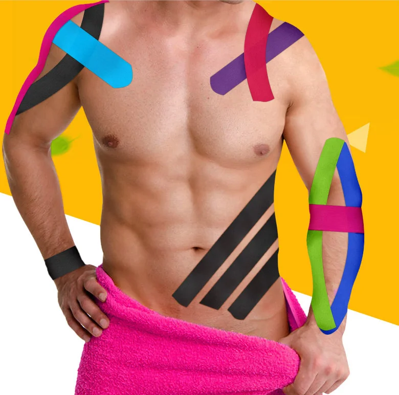 Wholesale Body Waterproof Athletic Cotton Muscle Precut Kt Sports Buy Kinesiology Tape