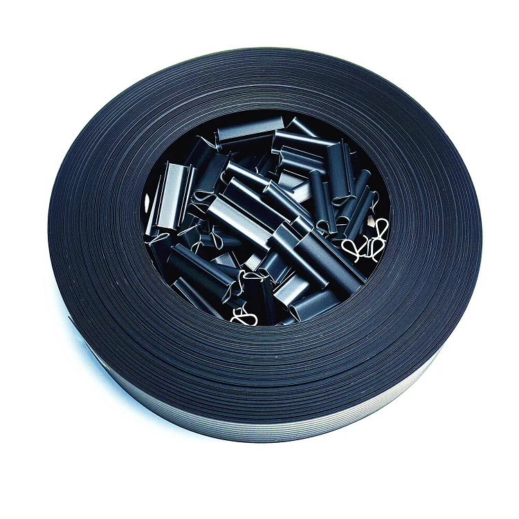 4.7cmx50m with100 Clips PVC KIt Lamelle Occultation Strips Fencing Vertical PVC Kit Rigid  Fence Panel