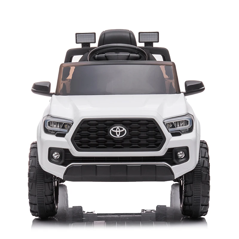 Licensed TOYOTA 12v battery operated kids electric car with remote control ride on car for children 6-8 years old to drive
