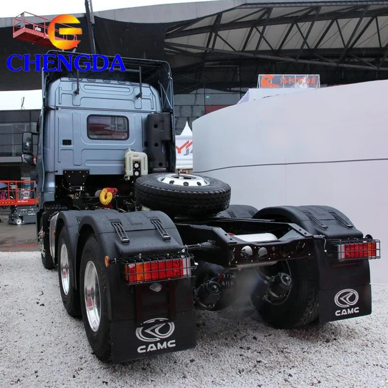 Brand New CAMC Heavy Duty 6x4 430HP Used Truck Head CNG Prime Mover Tractor Truck For Sale