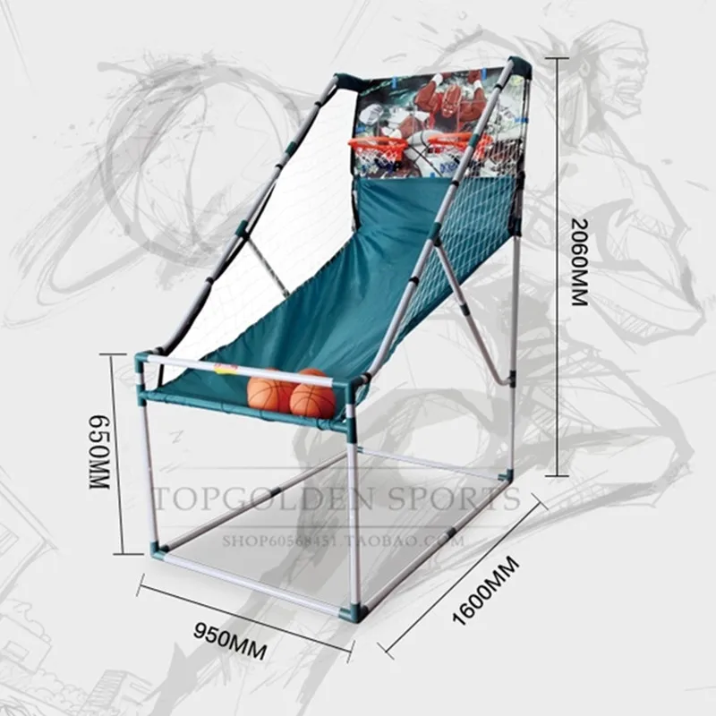 Basketball Shooting Game Machine for Two Players