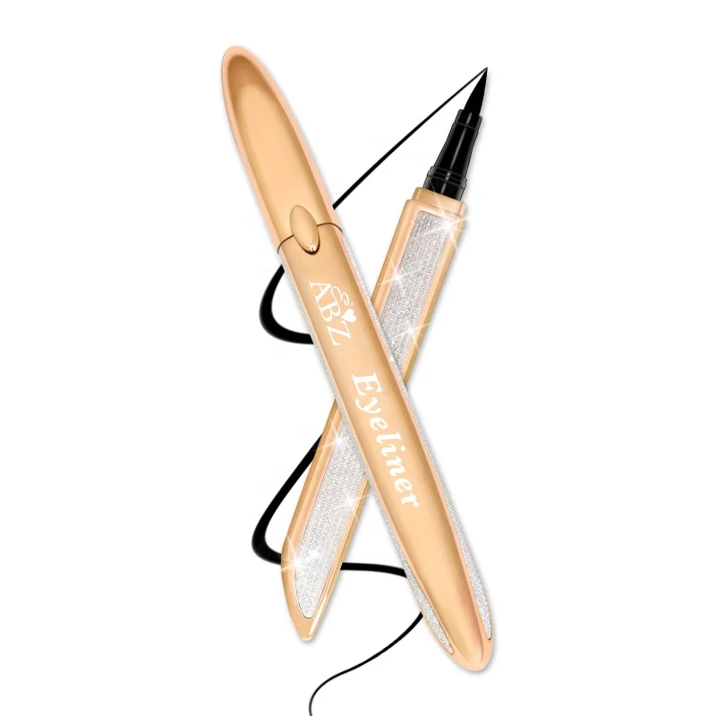 KAIDAFA Exclusive Design High Speed Train Shape Waterproof Private Label Black Liquid Eyeliner