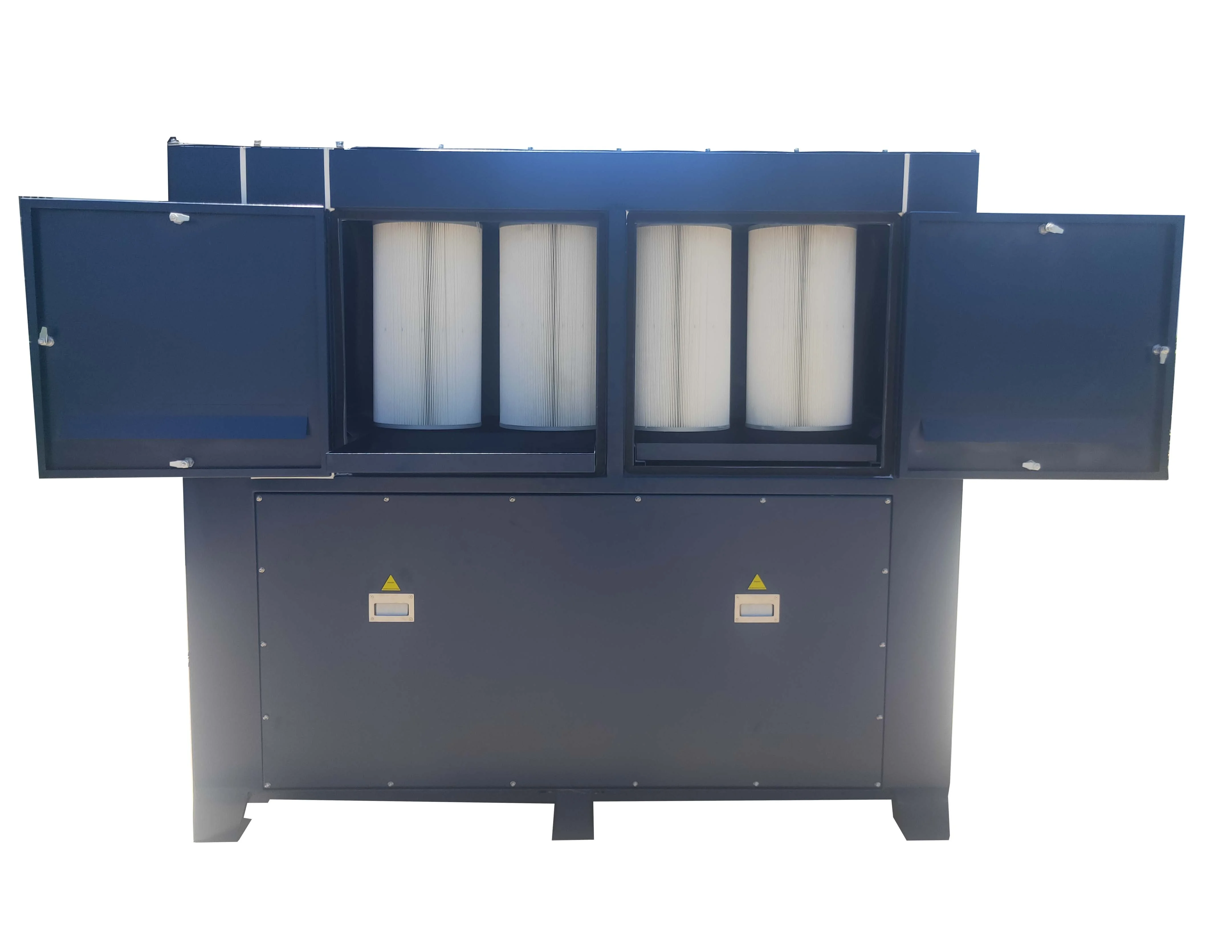 380V/50Hz Automatic Cleaning 7.5kW Industrial Downdraft Grinding Dust Collector