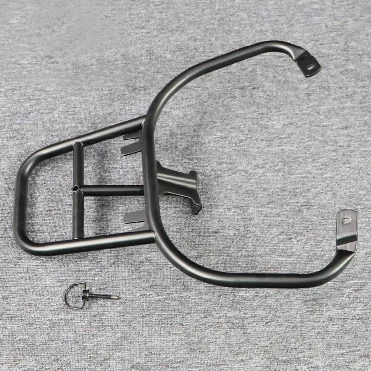 BORSKE Supplier Custom Vespa Cargo Shelf Storage Rack Rear Luggage Rack Scooter Tail Box Rack for Vespa GTS GTV parts