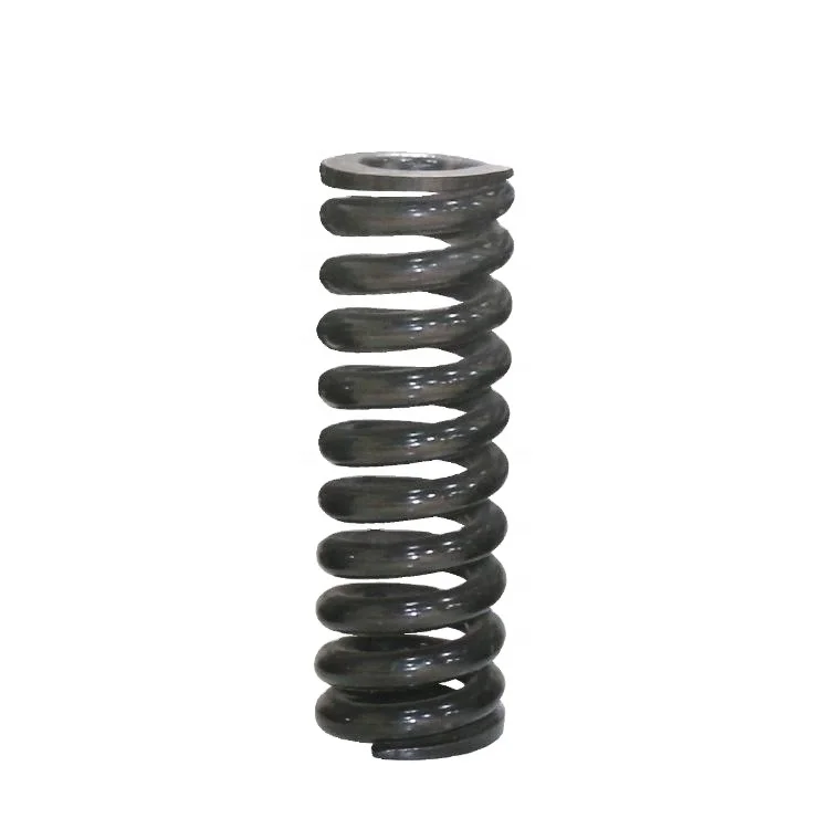 Large diameter railway compression constant coil excavator recoil spring