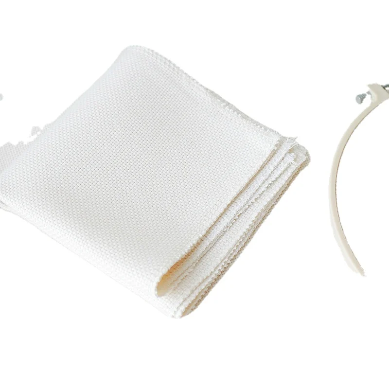 Льняная ткань, 1 шт., дырокол, игла, монахи, ткань для рукоделия, вышивка