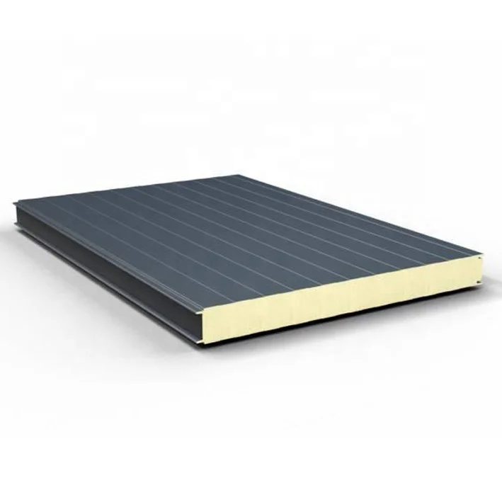 Flat Steel Aluminium PU Sandwich Panels Manufacturer Insulated Panel Sheets In Uae , Dubai , Abu Dhabi , Oman ,Qatar