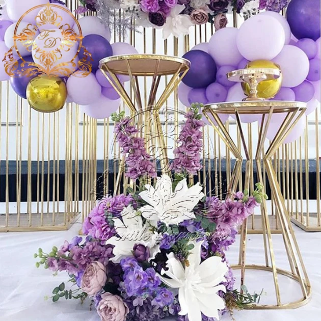 Wholesale Price Different Size Wedding Decorate Flower Plinth Cake Stands