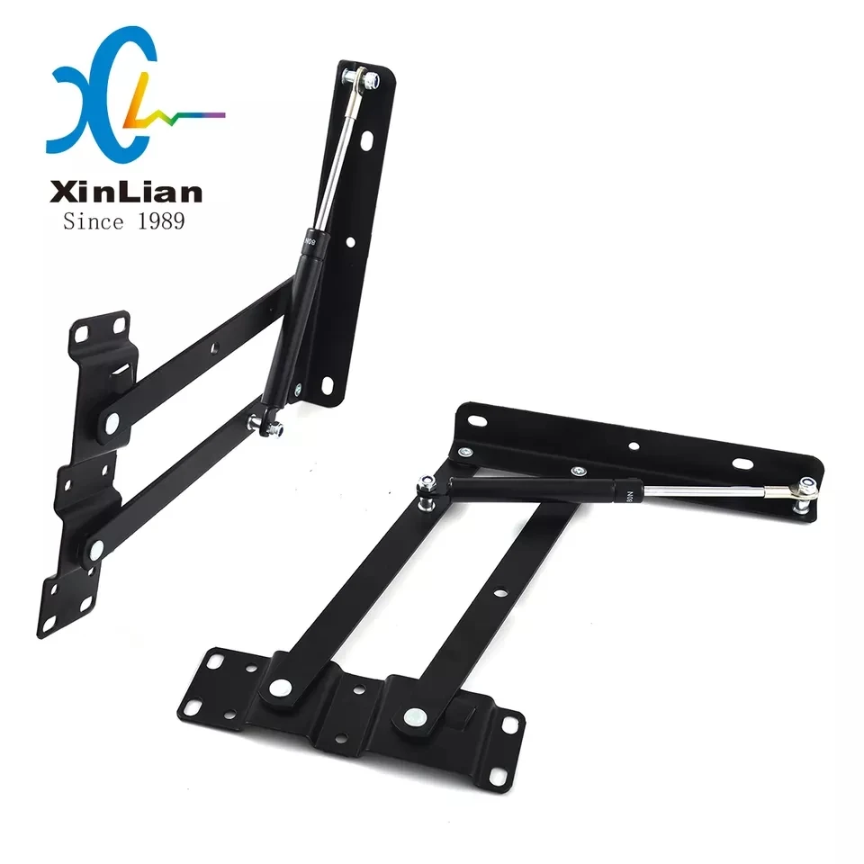 Factory Wholesale Convertible Coffee Table Hinges Lift up Mechanism With Gas Spring Hardware Accessories for Furniture Use